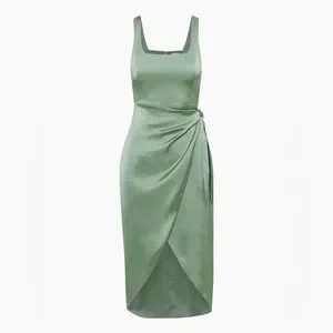 Aritzia | Dresses | Aritzia Wilfred New Saturn Satin Formal Wedding ...